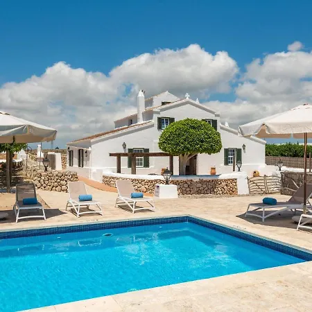 In Menorca With Private Pool & Sea Views